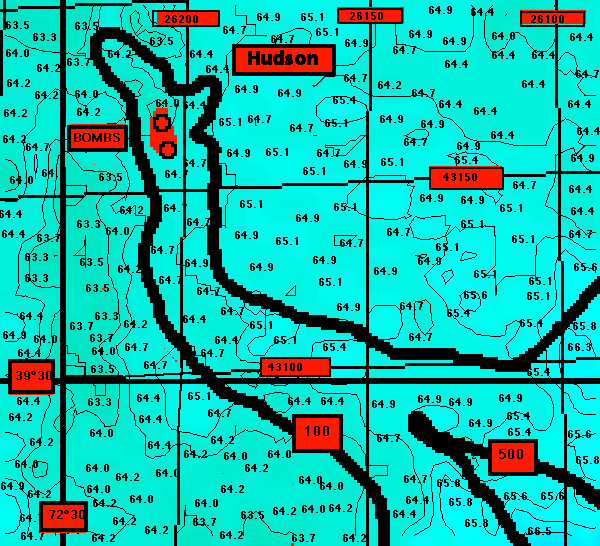 Hudson Canyon Chart