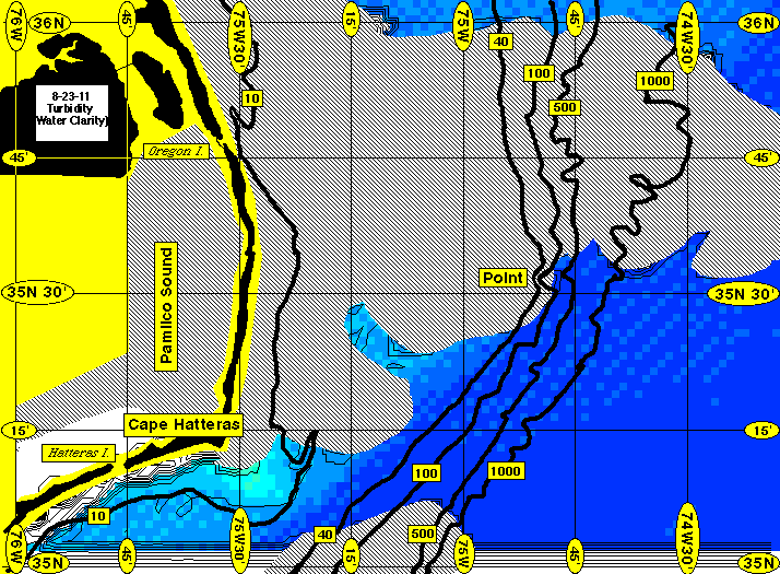 Hatteras Offshore (Turbidity Image)